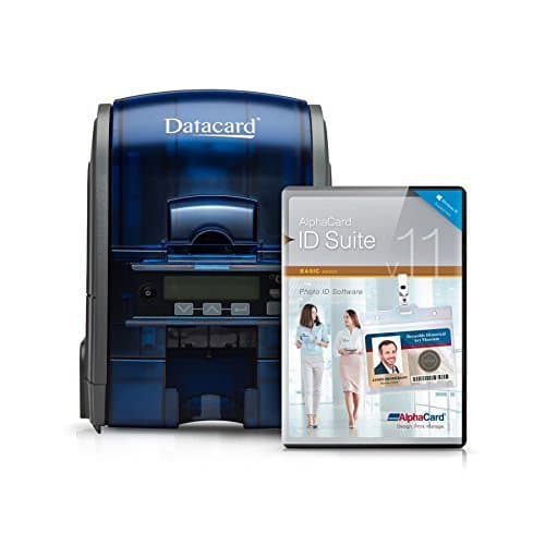Datacard SD160 Simplex ID Card Printer and AlphaCard ID Suite Basic Software (510685-001)
