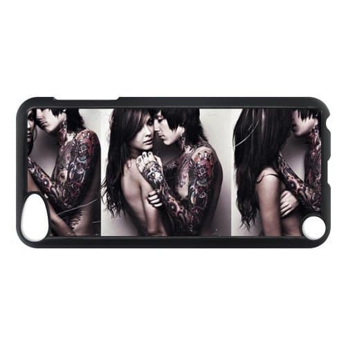 Oliver Sykes Bring Me the Horizon Hard Case Cover Skin for iPod Touch 5 5G 5th Generation- 1 Pack - Black/White - 3-Perfect Gift for Christmas