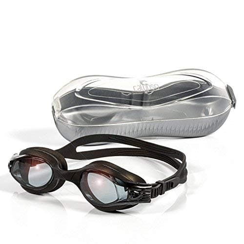Swimming goggles for adults kids - swim goggles for men and women -anti fog tinted leakproof for triathlon racing and pool and underwater sports - Calypso