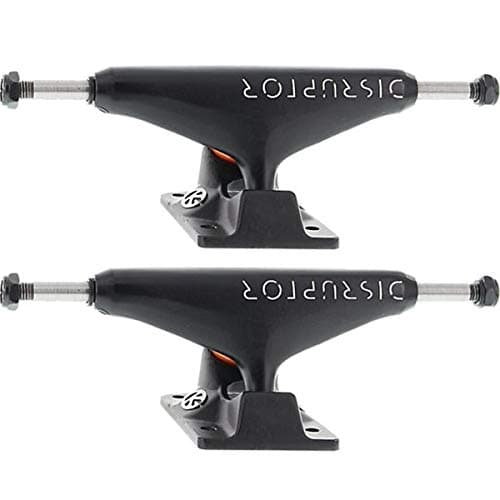 Grind King Truck Co.Disruptor Black Skateboard Trucks - 5.0" Hanger 7.75" Axle (Set of 2)