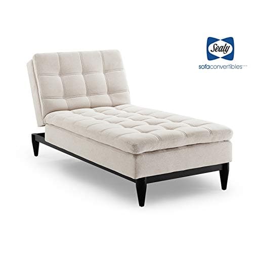 Sealy Montreal Transitional Chaise Convertible in Beige