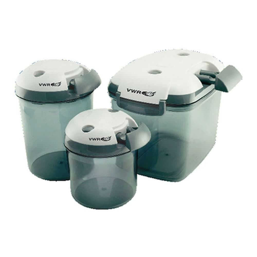 VWR 36934-144 Desi-Vac Container with Manual Vacuum Pump, 16.5 cm Height, 17.8 cm Width, 21.6 cm Length (Pack of 1)