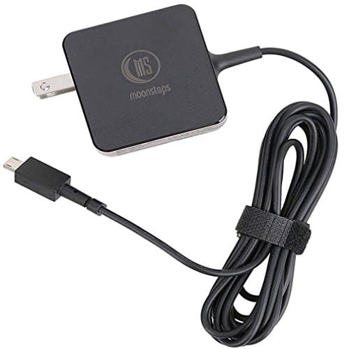 Moonsteps 33w Power ac Laptop Charger Compatible asus ad890526 asx205t-808 eeebook x205 x205t x205ta-dh01 x205t-hatm0103 Notebook x205ta-us01 x205ta-uh01 e200ha e200ha f205ta,8.2ft Cable