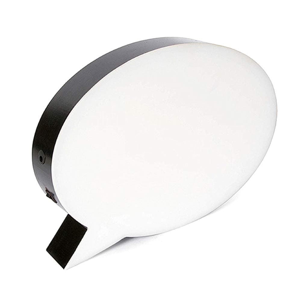 LED Handwriting Light Box, Speech Bubble Light Box, LED Drawing Board, Coffee House LED Sign, DIY Advertising Board, Spark Your Imagination! （NO BATTERY INSIDE)