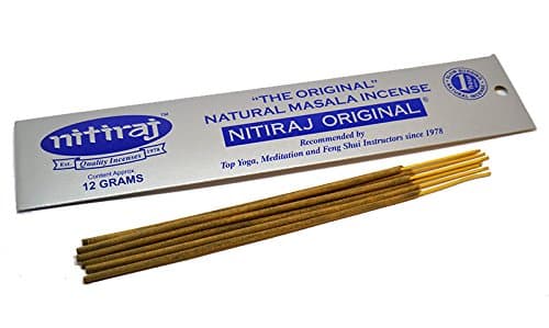 Original Quality Masala Incense Sticks (Silver & Blue Pack) 12g Single Pack