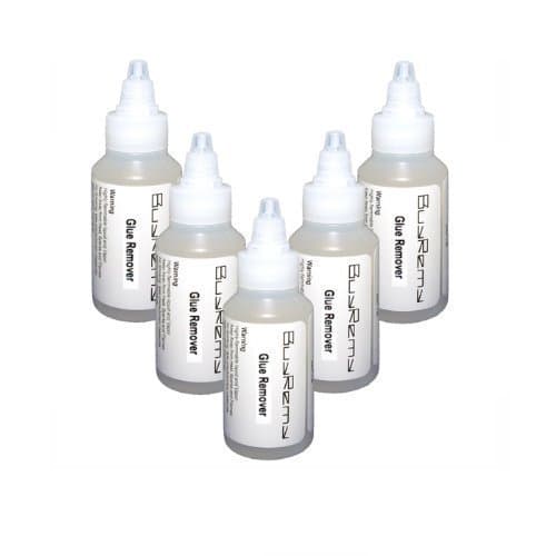 5 x Hair Extensions Keratin/Silicon Bond Glue Remover 50ml