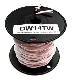 Pet Fence Pros 100 Foot Stranded Twisted Pair Dog Fence Wire 14 Gauge