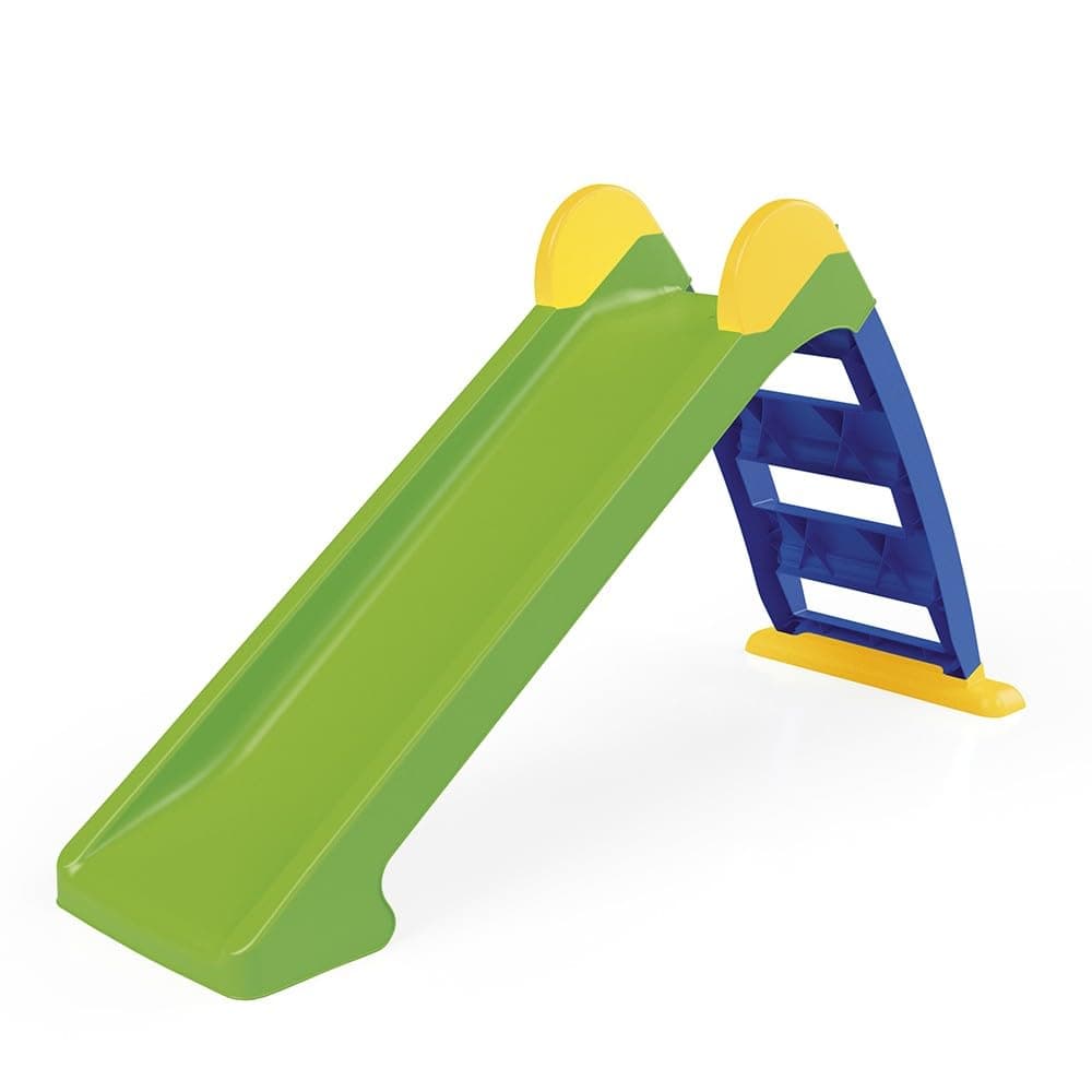 DOLUMy First Garden Medium For Children From 2 Years Blue Ladder and GreenSlope Foldable for Indoor or Outdoor Use Toddler Climbing Indoor Outdoor Play Equipment