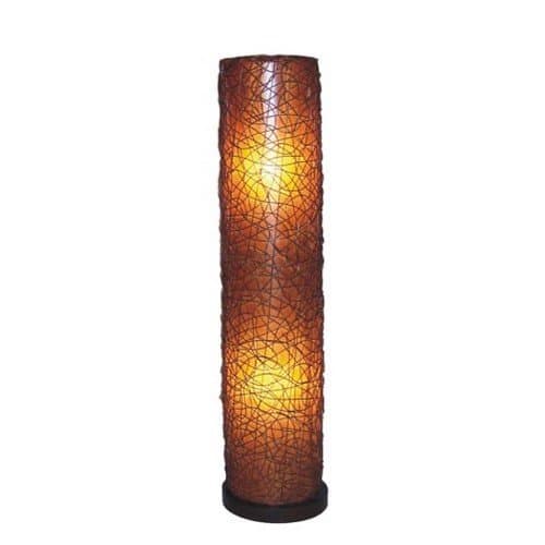 Crafted Home Holliday-640B Holliday Tribal Moroccan Transitional Indoor Floor Lamp, Brown