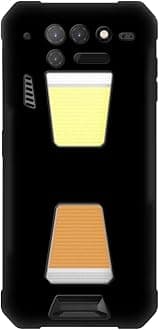 TPU Phone Case Compatible with Unihertz Tank 2, Slim Shockproof Soft Cover with Anti-Scratch Design and Precise Cutouts for Full Protection (Black)