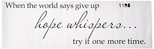 Prawda giveup-decal Wall Decal Sticker, White