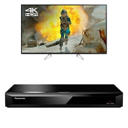 Panasonic TX-49EX600B 49-Inch 800 Hz Widescreen 4K Ultra HD HDR Smart LED TV with 4K Ultra HD Blu-Ray Disc Player Bundle, includes the 4K movie Fantastic Beasts and Where to Find Them.