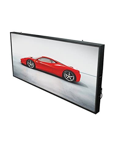 OLIVE LED Sign - Radiant C - P10mm 28"x65" HD, Full Color, 1Face, Programmable Scrolling Outdoor Message Display Signs EMC - Own Your Business Ad Machine.