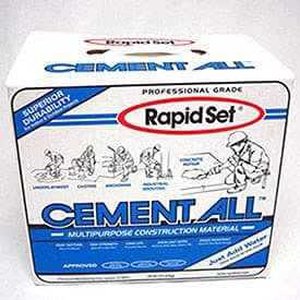 JE Tomes RSCA-25 Rapid Set Concrete Repair, 25 lb. Box