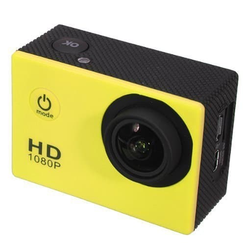 SJ4000 Action Sport Camcorder Camera Waterproof Full HD 1080p Video Photo Helmetcam DV(yellow)