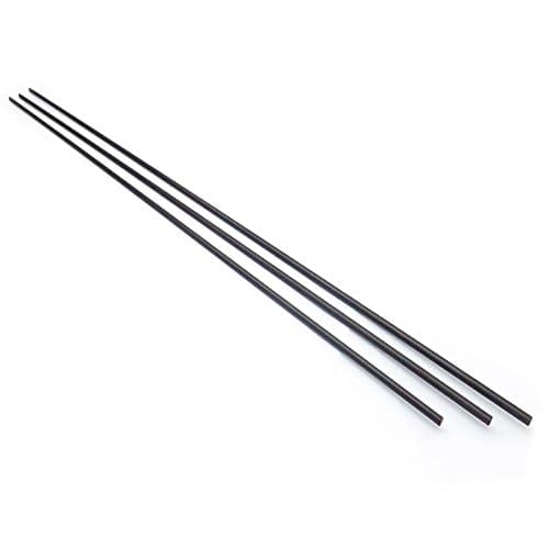 USA Quadcopters™ 3pcs 5mm Carbon Fiber Rod 500mm Length Solid Lightweight Spar Support Pultruded