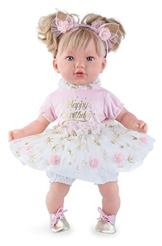 Ann Lauren Dolls 18 Inch Baby Girl Doll Happy Birthday