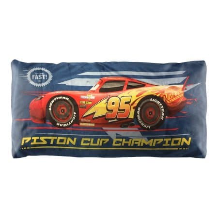 Jay sons Disney Cars (Lightning McQueen) Body Pillow 18 x 36 Inches