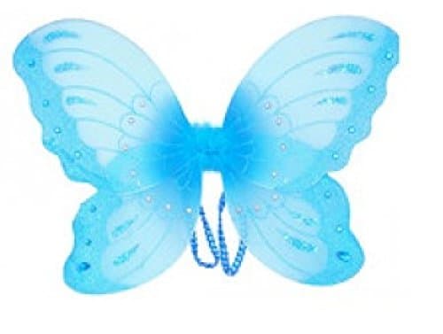 CUT Pink Butterfly Costume Dress-up Wings (Blue Jewel Butterfly Wing)