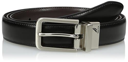 Nautica Men's Leather Reversible Belt