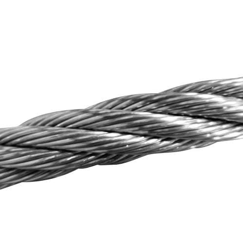 1/2" Stainless Steel Wire Rope Cable 6x19 IWRC Type 304 (100 Feet)
