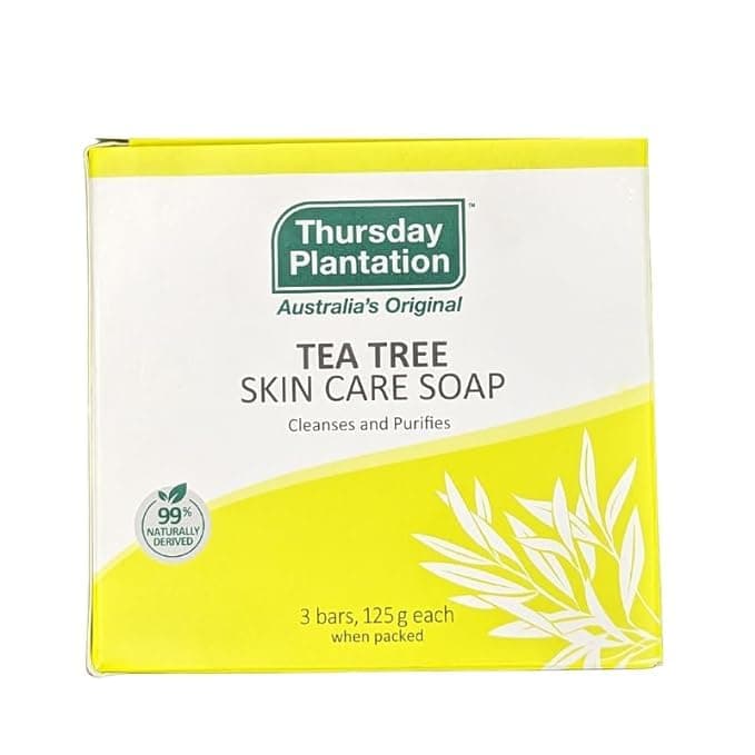 Thursday Plantation. Tea Tree Skin Care Soap. 4 Oz. (3 Pack)