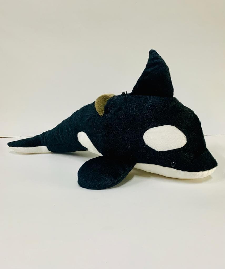 TOY FOREST Adorable Plush Soft Toys for Baby Boys and Girls Kids (Orca Whale Toy)