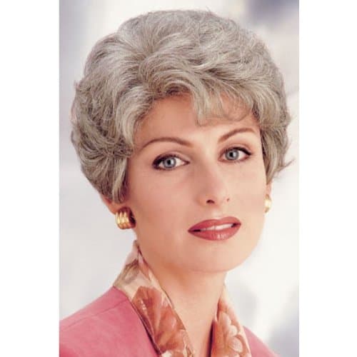 Papillion Collection Elle - Color Shown 17/101-56/60 - (95% Silver Gray w/ 5% Brown)