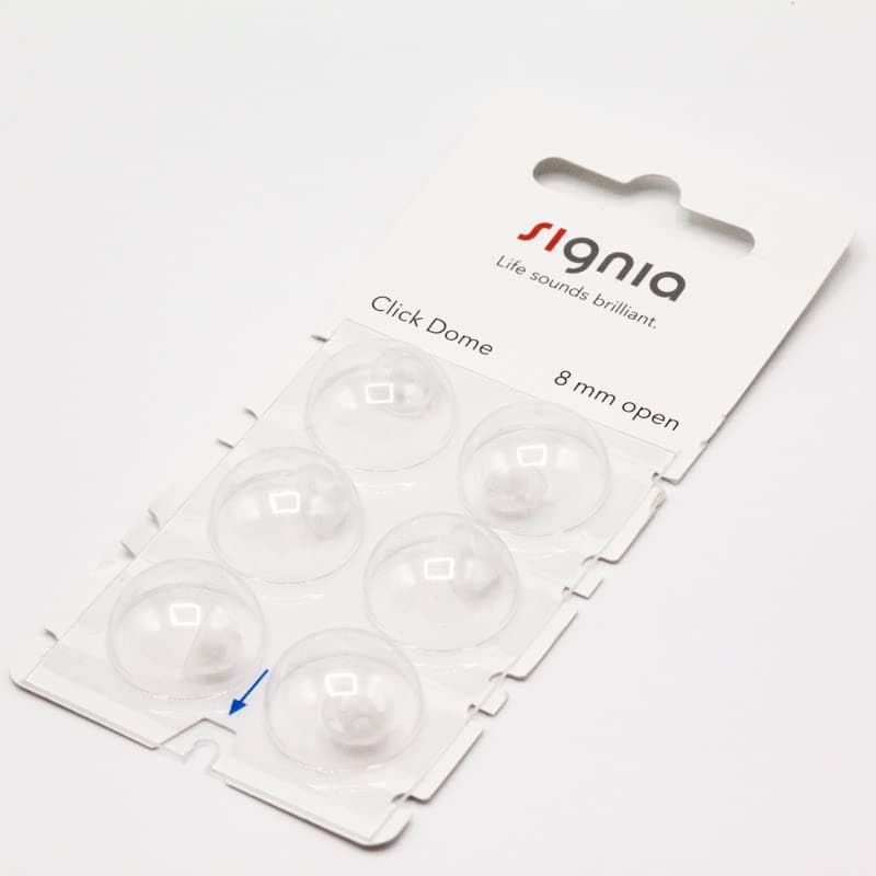 Siemens RIC Click Open Domes - 8mm