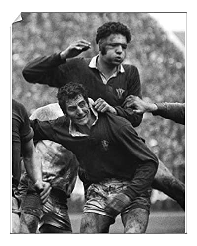 Media Storehouse 10x8 Print of Dai Morris and Mervyn Davies - 1971 Five Nations (6916679)