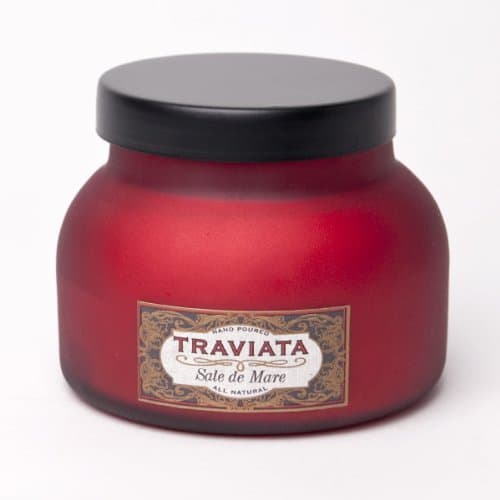Candles Traviata Signature Collection- Sale De Mare 21.5oz Large Jar