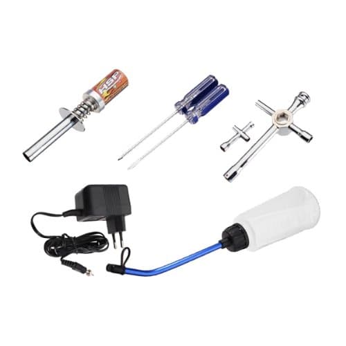 HSP 80142A Nitro Gas RC Car Glow Plug Starter Tool Set Parts