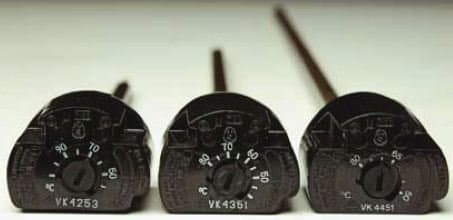 Sunvic 1524251 Black VKL4000 Immersion Thermostat 178 mm, Hot Water