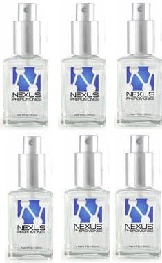 Nexus Pheromones (6) Bottles (1 oz. in each bottle) - Nexus Pheromones Cologne to Attract Women