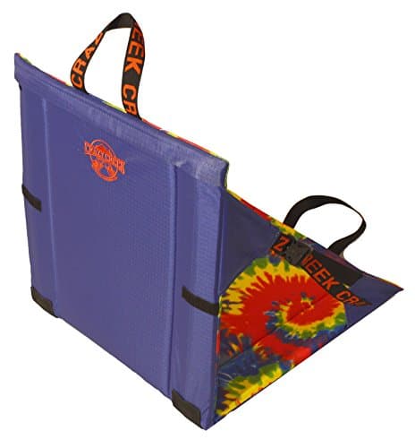 Crazy Creek Original Chair - The Original Lightweight Padded Folding Chair - Royal Blue/Tie-Dye