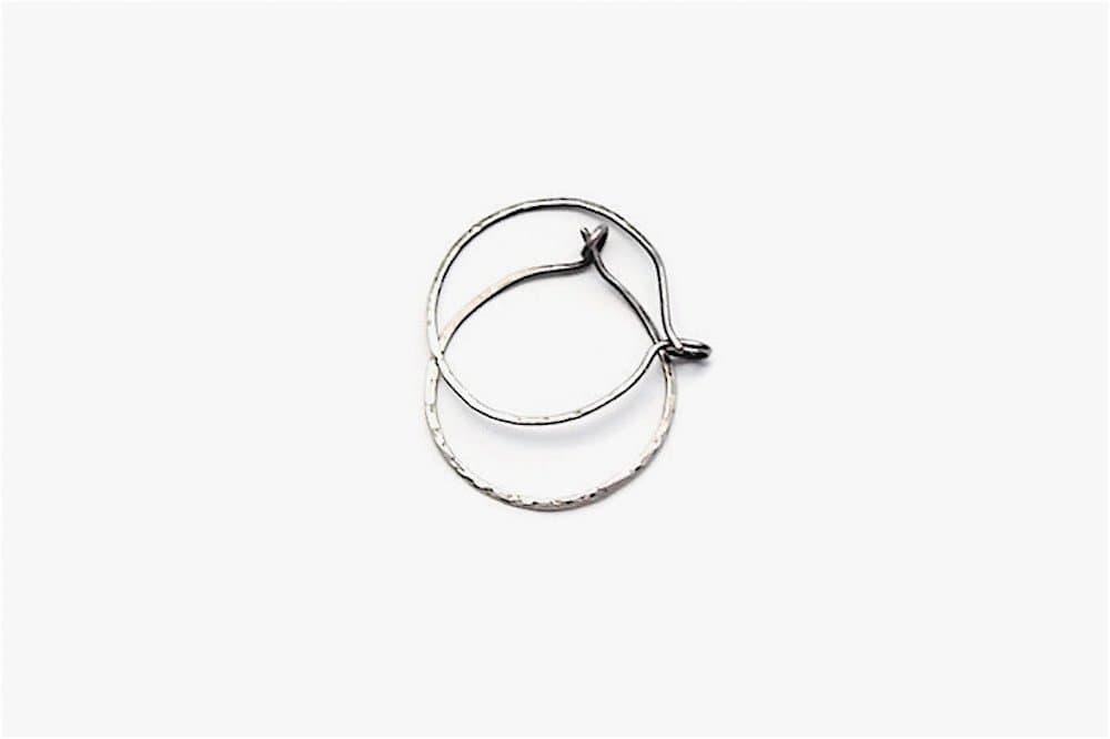 Small Sterling Silver Hoop Earrings