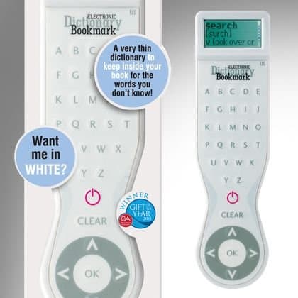 Electronic Dictionary Bookmark - (Usa) White Unknown Binding – October 24, 2019