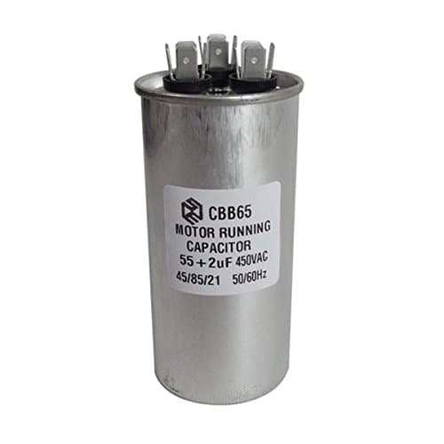 Share CBB65 Motor Running Capacitor 55+2uF 370V MPP Film Capacitor