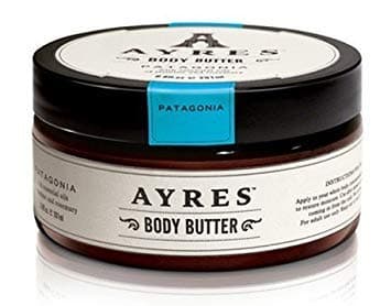 AYRES Patagonia Natural Whipped Shea Butter Body Butter | Ultra Rich Body Cream | Ultra Moisturizer for dry, rough, cracked skin | Enriched with aloe vera & vitamin E - 7.25 oz. (208ml)
