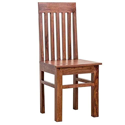 Aprodz Solid Wood Salvador Dining Chairs for Living Room | Set of 2 Wooden Chair