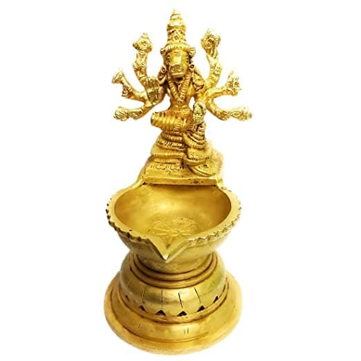 Leo Traders Varahi Vilakku || Antique Varahi Deepam || Varagi Devi Deepam || Varahi Amman Statue with Deepam