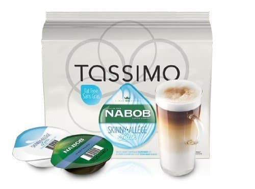 Tassimo Nabob Skinny Latte Allege - 16 T Discs - 8 Servings