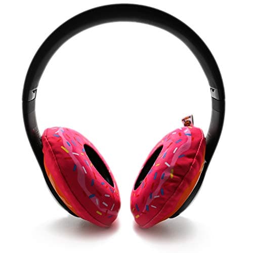 EarHugz® Sweat Protecting Washable Headphone Covers - Protect All Headphones - Makeup Resistant - Gym Workout, Gamer, DJ Headphones (Regular)