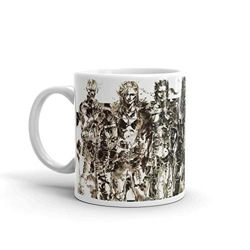 Metal Gear Solid Mug 11 Oz White Ceramic