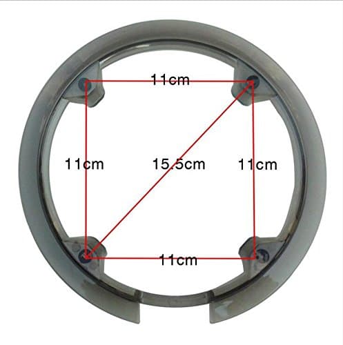 Daiky Bike Chainring Sprockets Cranksets Guard Protector 44T 4 Bolts 110mm 60g