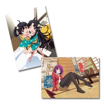 Ichiban Kuji Tsukimonogatari Original poster 2set F Award queue