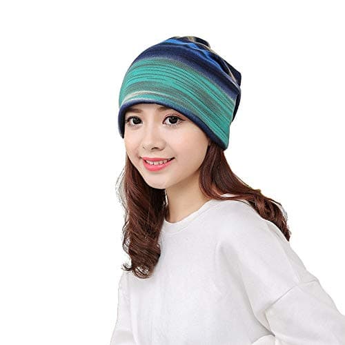 Women Beanies Ponytail Beanie Summer and Winter Cap Bandanas Head Wear for Women Knit Cap Skull Beanies Warm Caps Female Knitted Stylish Hat Ladies (Multi-Color)