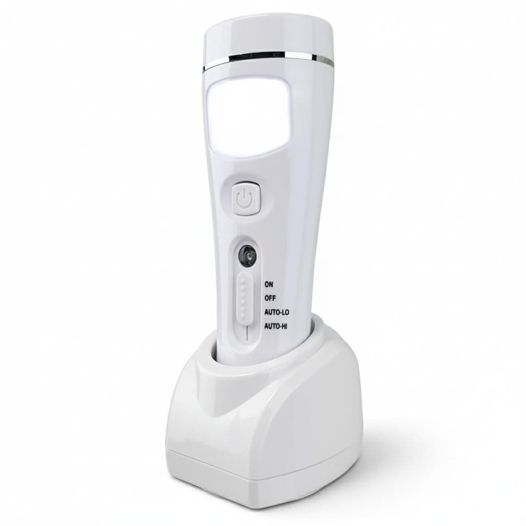 NiteSafe Maxi Rechargeable Night Light - 4 Function LED Nightlight, Power Failure Light, Torch and Worklight