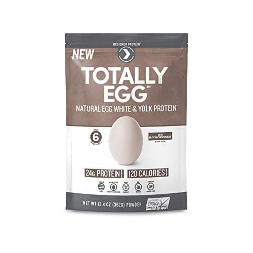Designer Protein Totally Egg Protein Powder - Rich Dutch Chocolate (Pack of 2)