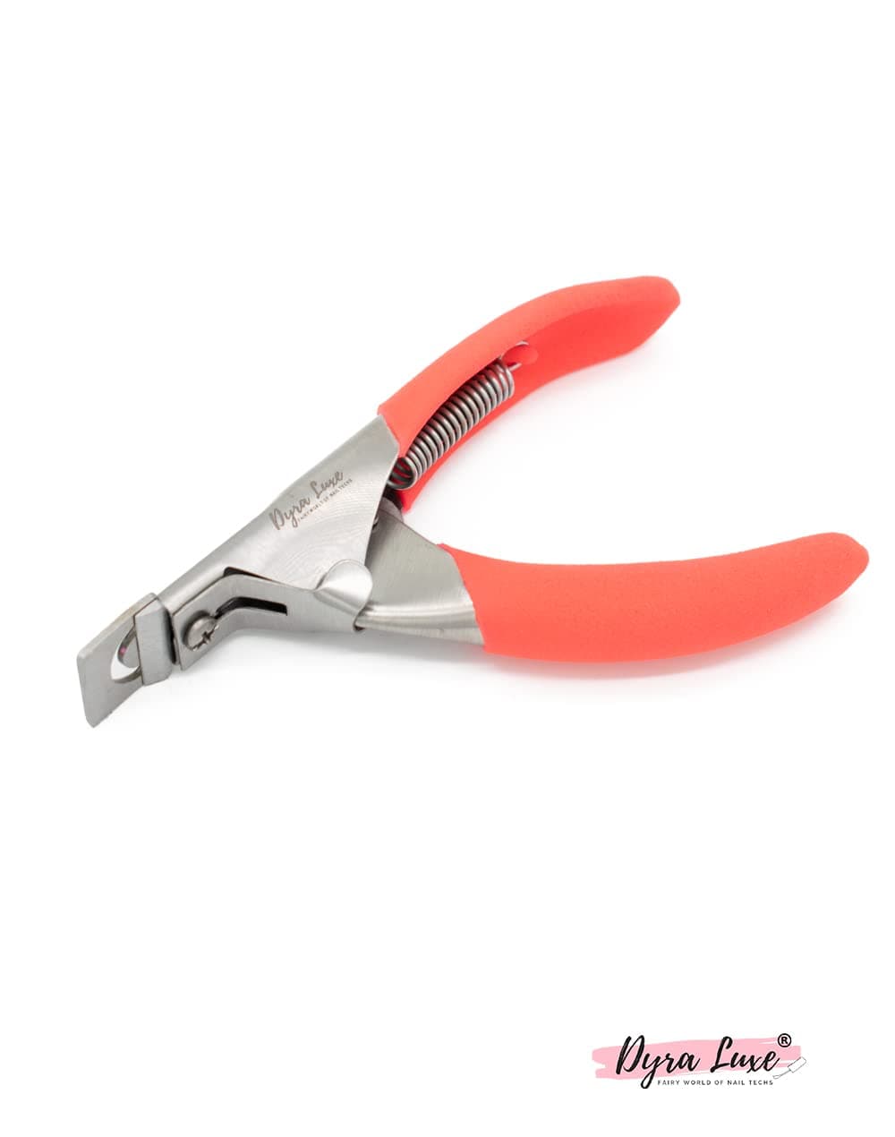 Dyra Luxe Set of 2 Nail Clippers | Stainless Steel Nail Tips Cutter | Uñas Acrilicas Nail Tools | Pink and Rosegold Nail Trimmer | Nail Art Manicure Nail Tech Supplies